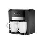 Techwood 2-cup pour-over coffee maker (black)