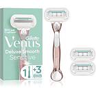 Gillette Venus Sensitive Smooth Rakhyvel utbyteshuvuden 3 st. female