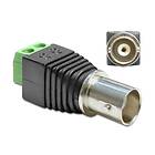 DeLock Adapter BNC female > Terminal Block videokort sammansatt video