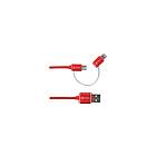 Skross 2in1 Charge'n Sync Special Edition Steel Line Lightning-kabel Lightning USB 1 m