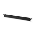 Eurolan 5005022 Blindplåt 45 x 483 mm, svart