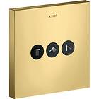 Axor ShowerSelect, 3-veis ventil Polert Gull 36717990