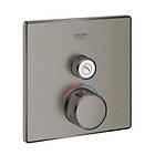 Grohe Grohtherm SmartControl termostat Med 1 uttak, Brushed Hard Graphite 29123A