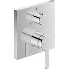 Duravit C.1 1-greps Dusjbatteri Til innbygging, 2 uttak, Krom C14210011010