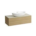 Laufen ILBAGNOALESSI Servantskap 1200 120x50 cm, 1 skuff, Light Oak H43131109725