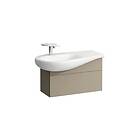 Laufen ILBAGNOALESSI Servantskap 900 73x32 cm, 1 skuff, Pearl Beige H43040109727