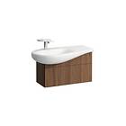 Laufen ILBAGNOALESSI Servantskap 900 73x32 cm, 1 skuff, Noce Canaletto H43040109