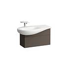 Laufen ILBAGNOALESSI Servantskap 900 73x32 cm, 1 skuff, Dark Brown H430401097429