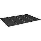 Halle Kanalplasttak komplett Isolux rökfärgat 16x1050x3000 mm 4st skivor