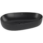 Villeroy & Boch V&B Antao Toppmontert Servant 65x40 cm, u/ol, C+, Pure Black 4A7