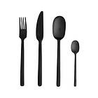 Venture Home Bestickset Wabi Sabi Dining Cutlery Set 24/pcs Matte black 58187-100
