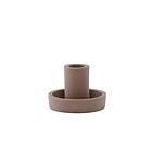 Venture Home Ljusstake Ceco Candlestick Brown W11*6cm 58103-103