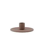 Venture Home Ljusstake Dian Candlestick Brown W12*H4cm 58105-103