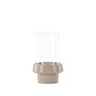 Venture Home Ljuslykta Davida Lantern Beige/Clear Glass 13*H20cm 58117-102