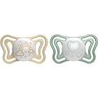 Chicco Physio Light Forma Night napp 2-6 m 2-pack