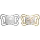 Chicco Physio Light Forma Night napp 6-16 m 2-pack