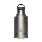 360° Growler Isolerad vattenflaska Silver 1,8l