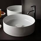 Laufen Living Toppmontert servant Ø38 cm, u/bl.hull, Hvit m/LCC H8114354001121