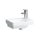 Laufen Pro S Vegghengt Servant 36x25 cm, m/1 bl.hull, Hvit med LCC H8159604001041