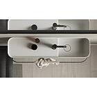 Copenhagen Bath Yuno Rail 80 servant 800x200 mm, Hvit Matt 40010230