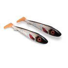 Svartzonker McRubber 21cm Flash Series (2-pack) Sober Hot Tail