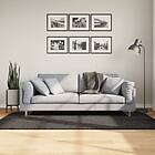 vidaXL Matta ISTAN långluggad glansig antracit 100x200 cm 375639