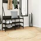 vidaXL Matta långluggad modern guld Ø 100 cm 375354