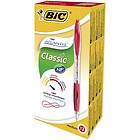 BIC Atlantis Classic Kulspetspenna 12-pack Black