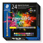 Staedtler Pigment Arts Brush Pen 24-set