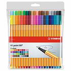 Stabilo Point 88 Fineliner 40-pack