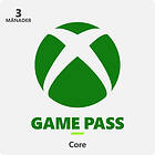 Microsoft Xbox Game Pass Core 3 Månader