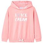 vidaXL Barnhoodie stark rosa 128 11422