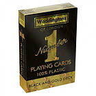 Winning Moves Waddingtons Number 1 Black & Gold Spelkort