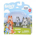 Moose Toys Bluey 2 pack figurer, Kusiner