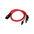 Kabel StarTech.com 50 cm SFF-8087 till 4x SATA intern Mini SAS till SATA omvänd SATA/SAS- 50 cm