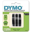 Dymo Embossing Label  3m x 9mm 3st