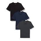 Hugo Boss Logo-embroidered T-shirts In Cotton 3-pack