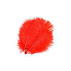 Frödin Flies SNS Ostrich Hackles Hot Orange In Flames