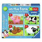 Ravensburger Pussel: On The Farm 2-5 Bitar