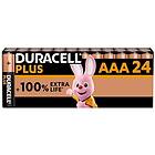 Duracell Plus AAA-batterier (LR03) 24-pack