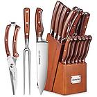 D.Perlla Knife Set 16-delar