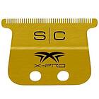 StyleCraft Replacement Fixed Gold Titanium X-Pro Wide Hair Trimmer Blade