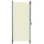 vidaXL Rullgardin utomhus 100x270 cm gräddvit 145939