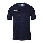 Uhlsport Prediction Short Sleeve T-shirt Blå 116 cm Pojke