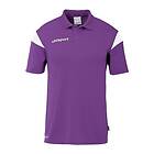 Uhlsport Squad 27 Short Sleeve Polo Lila S Man