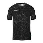 Uhlsport Prediction Short Sleeve T-shirt Svart 152 cm Pojke