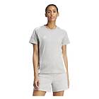 Adidas Tiro24 Sweat Short Sleeve T-shirt Grå XS Regular Kvinna