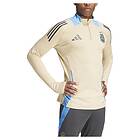 Adidas Argentina 23/24 Half Zip Sweatshirt Training Beige S