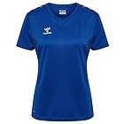 Hummel Authentic Pl Short Sleeve T-shirt Blå XL Kvinna