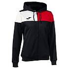 Joma Crew V Full Zip Sweatshirt Svart 11-12 Years Pojke
